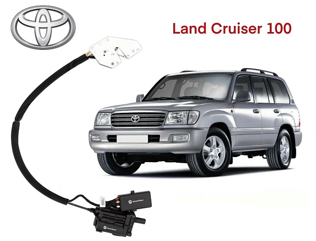 Автомобильный доводчик Toyota Land Cruiser 100 левый