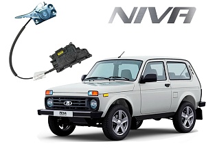 Автомобильный доводчик пластинного типа Lada NIVA правый
